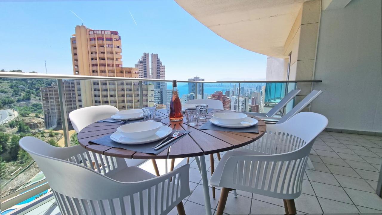 Skyline 9 Apartamento De 2 Dormitorios Soleado Con Terraza Privada Бенидорм Екстериор снимка